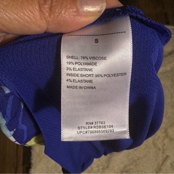 Rafaella Blue & Yellow Skort Resort Wear - Picture 8 of 13